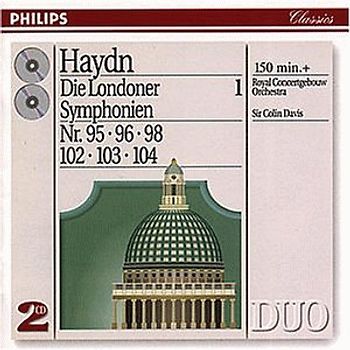 Colin Davis - Duo - Haydn (Die Londoner Sinfonien Vol. 1)
