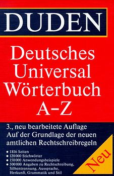 Duden - Deutsches Universalwörterbuch