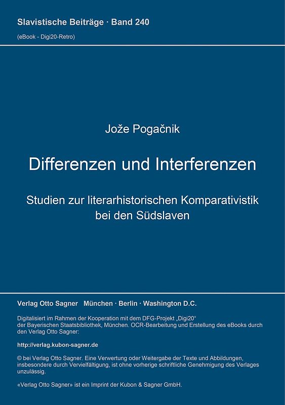 Differenzen und Interferenzen