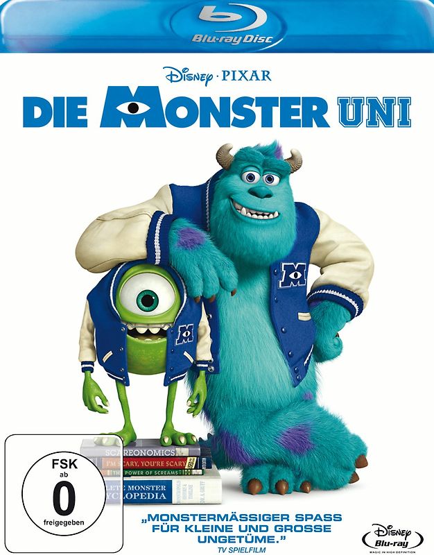 Die Monster Uni Blu-ray Disc