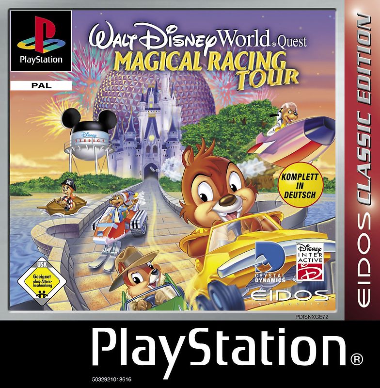 Walt Disney World Quest - Magical Racing Tour PlayStation 1