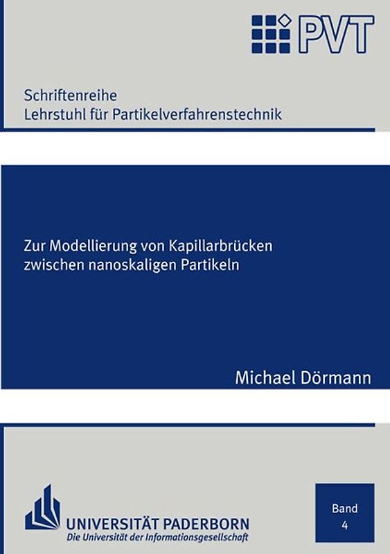 Zur Modellierung von Kapillarbrücken zwischen nanoskaligen Partikeln