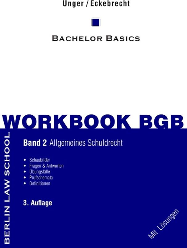 Workbook BGB Band II