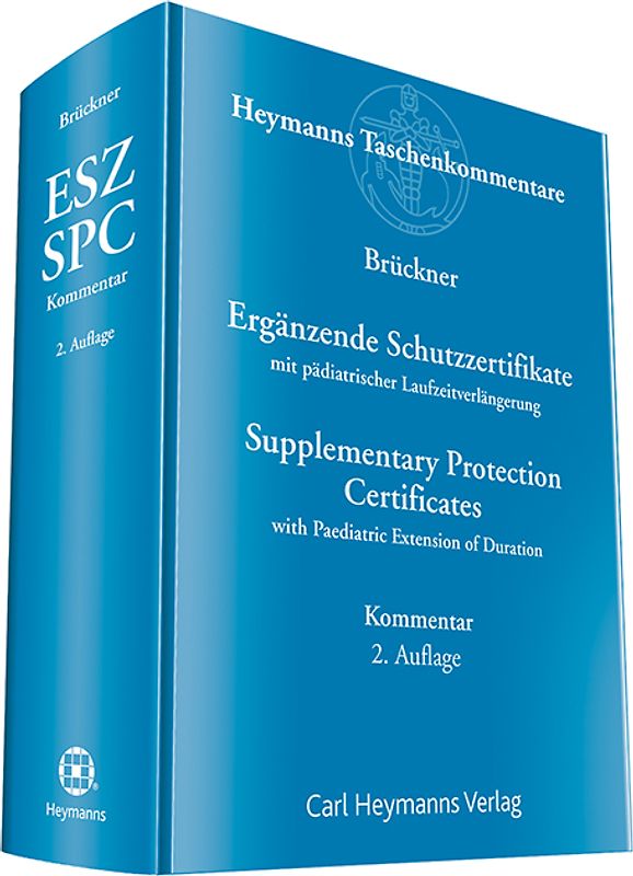 Ergänzende Schutzzertifikate