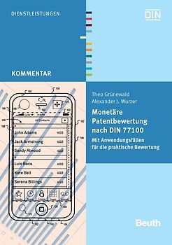 Monetäre Patentbewertung nach DIN 77100 - Buch mit E-Book