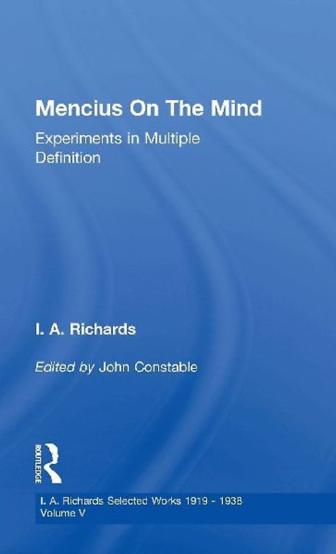 Mencius On The Mind