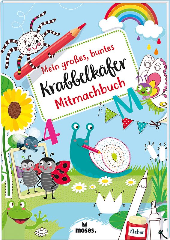 Mein großes, buntes Krabbelkäfer Mitmachbuch
