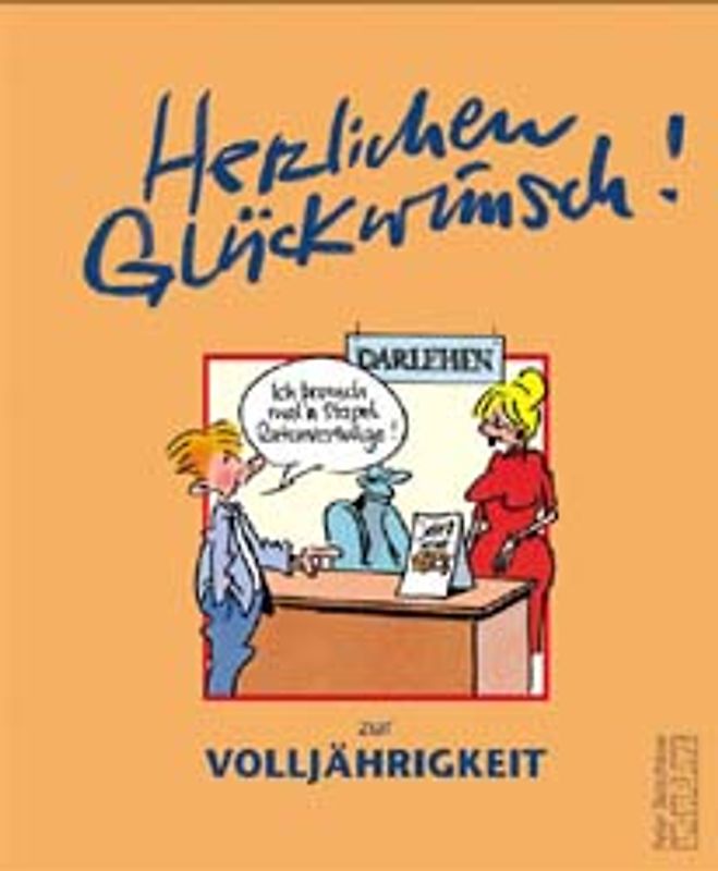 Herzlichen Glückwunsch zur Volljährigkeit