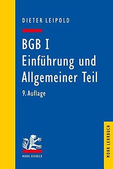 BGB I: Einführung und Allgemeiner Teil
