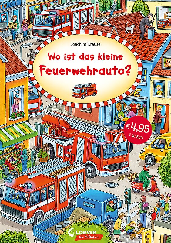 Wo ist das kleine Feuerwehrauto?