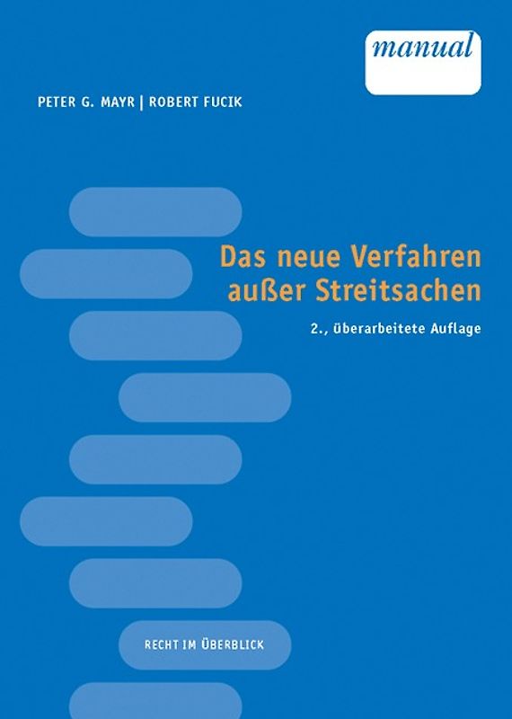 Das neue Verfahren ausser Streitsachen