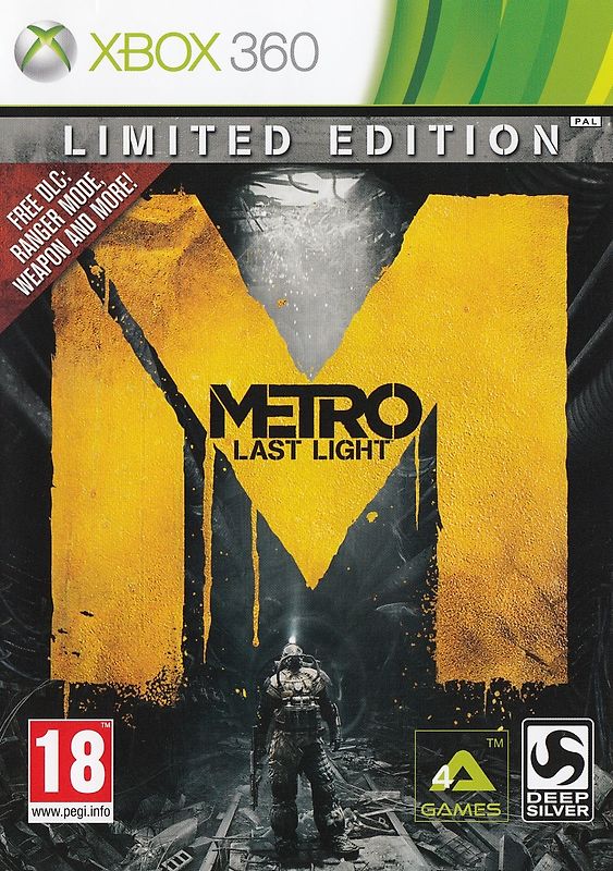 Metro: Last Light [First Edition, UK Import] Xbox 360