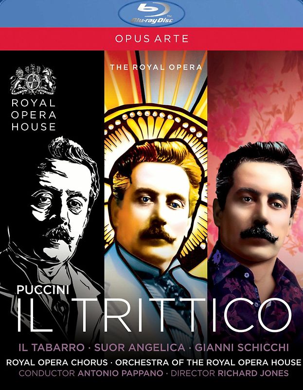 Puccini - Il Trittico - Il Tabarro, Suor Angelica, Gianni Schicchi [Blu-ray]