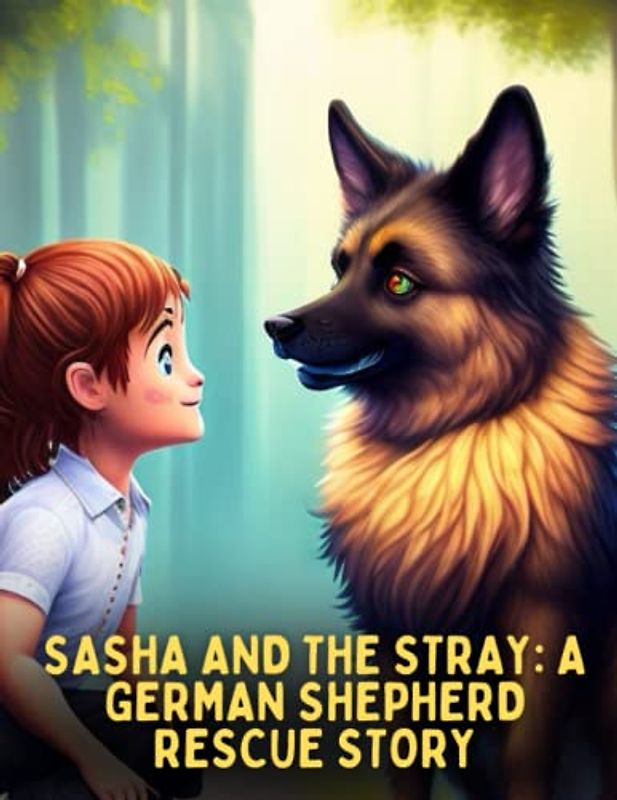 Sasha and the Stray - A German Shepherd Rescue Story: Short Story for kids about German Shepherd, Perseverance & Self-Confidence I A Motivational Book For kids I Gift for kids age 5-10
