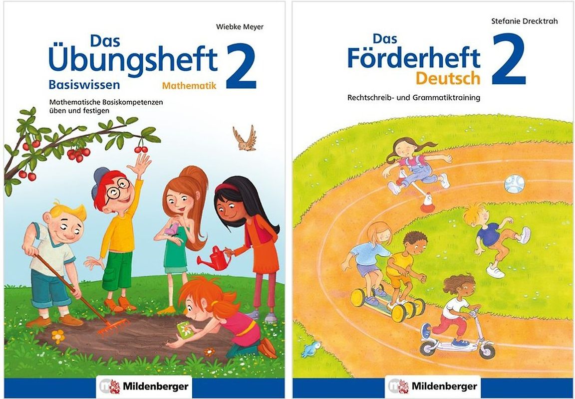 Sicher ins 3. Schuljahr – Paket: Förderprogramm Rechnen – Schreiben – Grammatik · Klasse 2