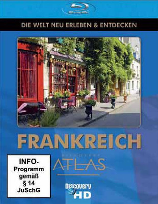 Discovery HD Atlas: Frankreich Blu-ray Disc