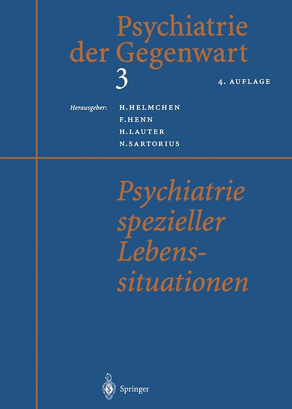 Psychiatrie spezieller Lebenssituationen