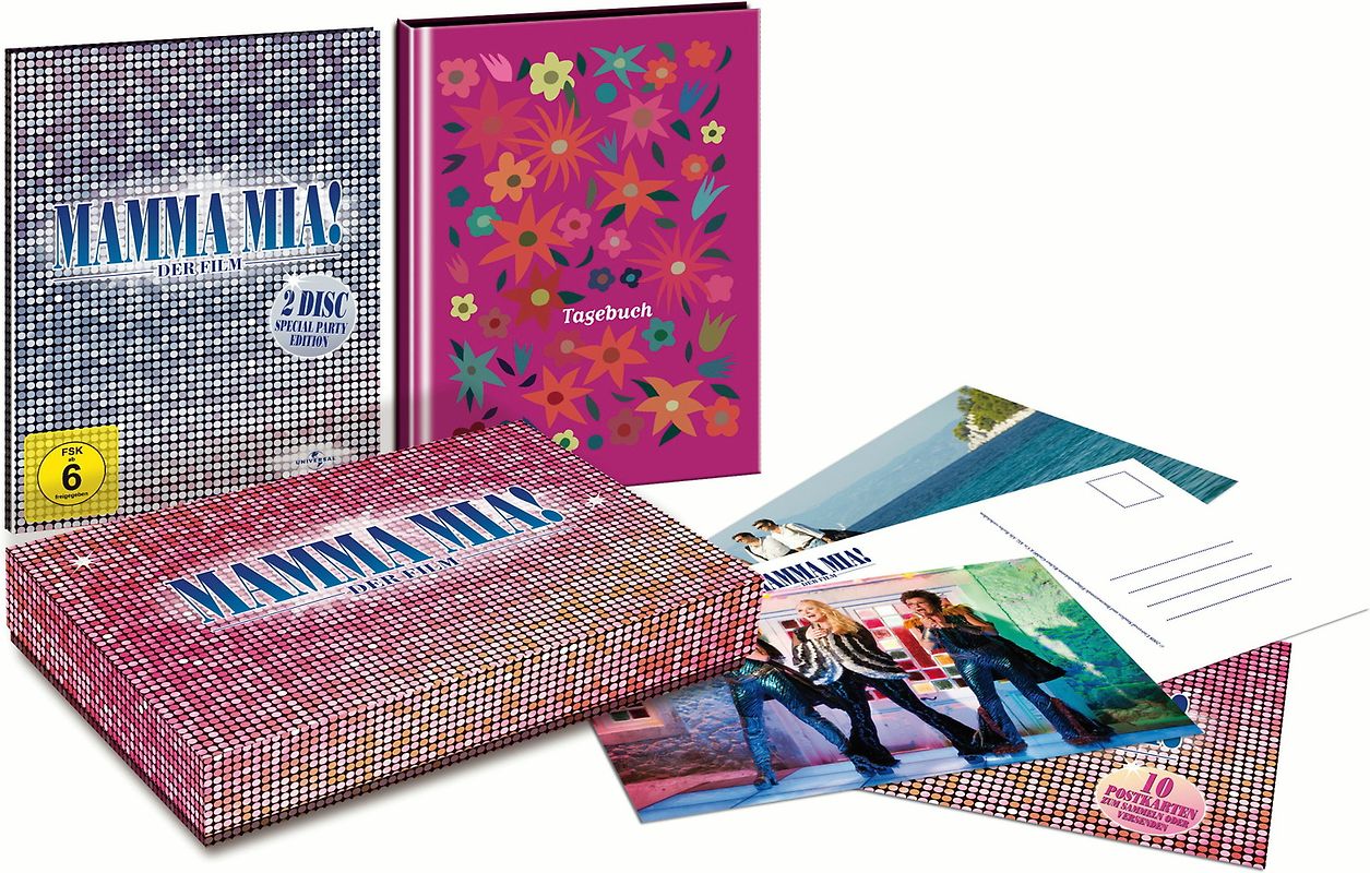 Mamma Mia! Geschenk-Set limitiert!!! DVD