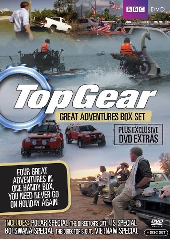 Top Gear - Great Adventures Volume 1 and 2 [4 DVDs] [UK IMPORT] DVD