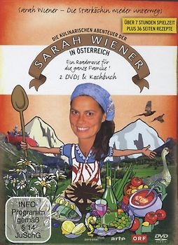 Sarah Wiener - Die kulinarischen Abenteuer der Sarah Wiener in Österreich [2 DVDs + Kochbuch] DVD