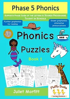 Phase 5 Phonics Puzzles Book 1: Supporting Phase 5 of the Letters and Sounds Programme (Phonics Puzzle Books)