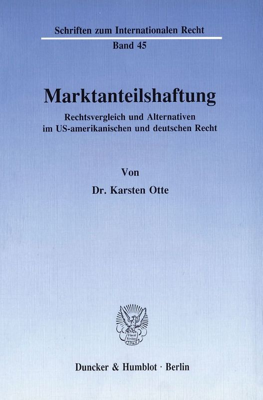 Marktanteilshaftung.