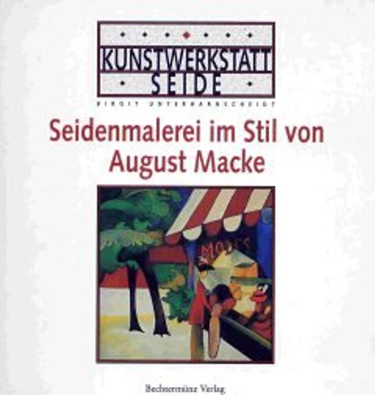 Seidenmalerei im Stil von August Macke