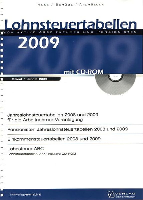 Lohnsteuertabellen 2009