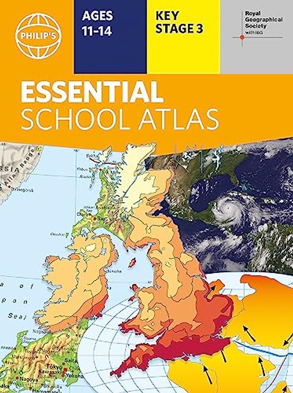 Philip's RGS Essential School Atlas (Philip's World Atlas)