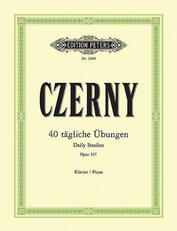 40 tägliche Übungen op. 337