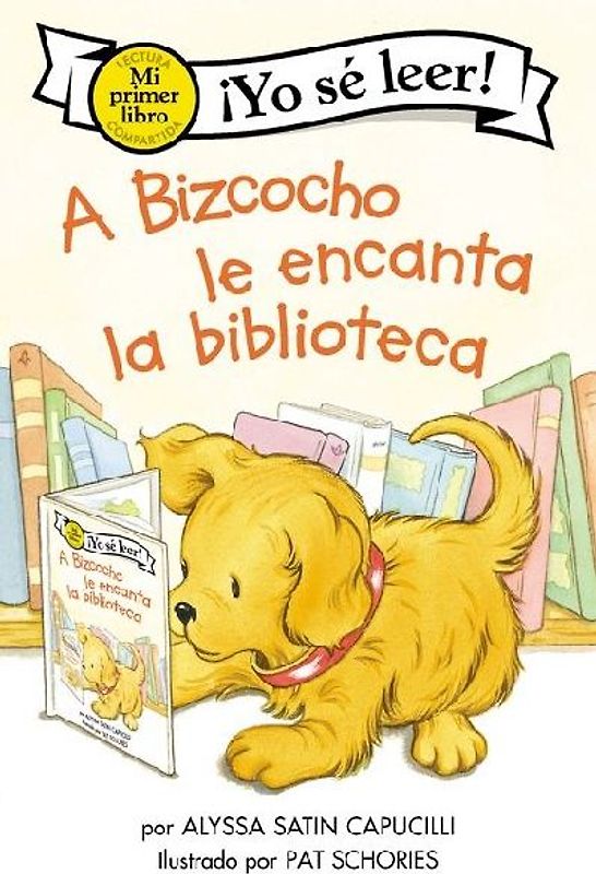 A Bizcocho Le Encanta La Biblioteca