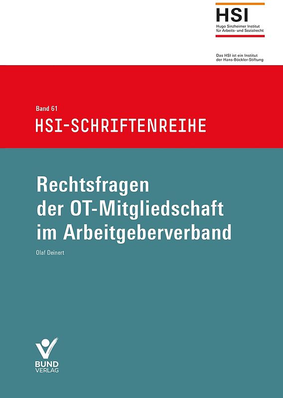 Rechtsfragen der OT-Mitgliedschaft im Arbeitgeberverband