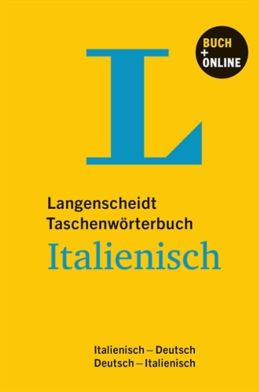 Langenscheidt Taschenwörterbuch Italienisch - Buch mit Online-Anbindung