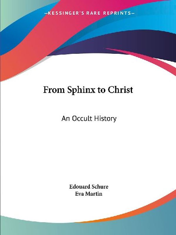 From Sphinx to Christ