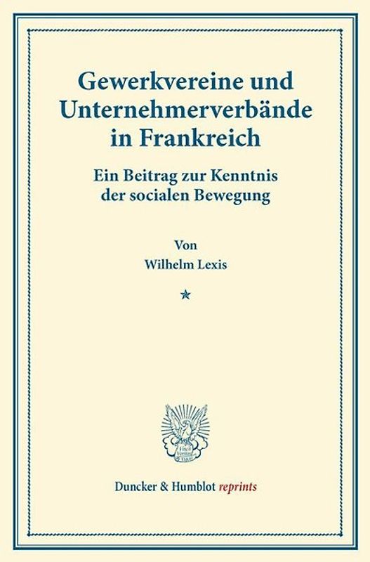 Gewerkvereine und Unternehmerverbände in Frankreich.