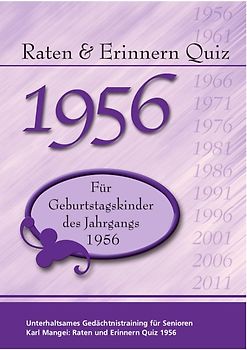 Raten und Erinnern Quiz 1956