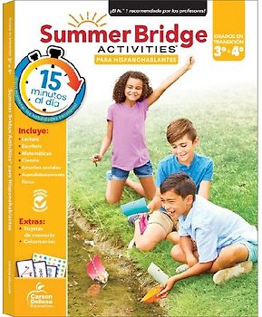 Summer Bridge Activities Spanish 3-4, Grades 3 - 4