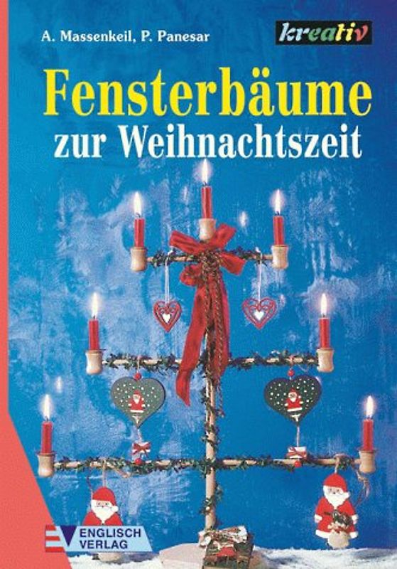 Fensterbäume zur Weihnachtszeit