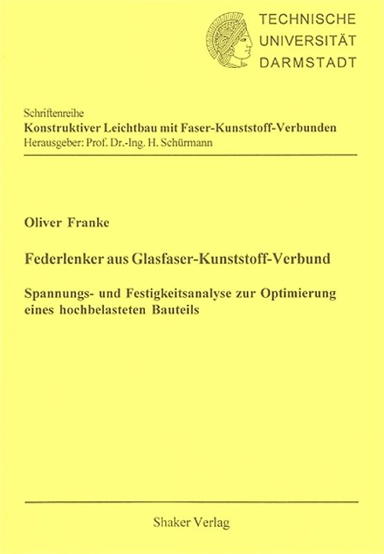 Federlenker aus Glasfaser-Kunststoff-Verbund