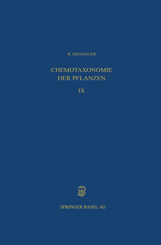 Chemotaxonomie der Pflanzen