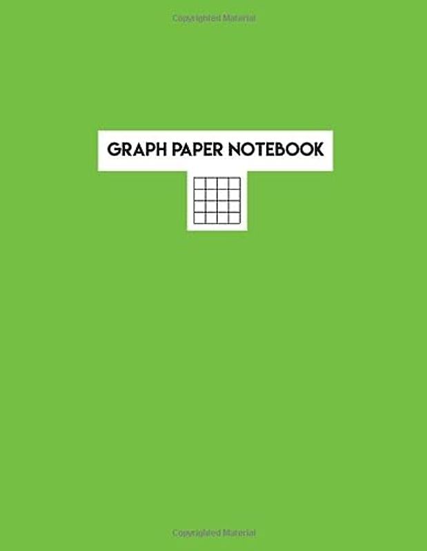Graph Paper Notebook 300 Pages: Composition Journal Book Math Science Elements Grid Minimalist Art For Write & Drawing Sketchbook