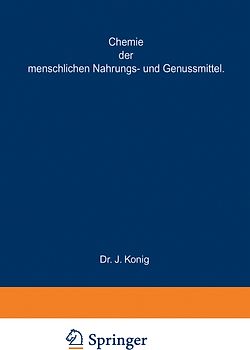 Chemische Zusammensetzung der menschlichen Nahrungs- und Genussmittel