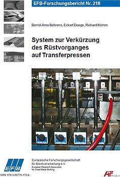 System zur Verkürzung des Rüstvorganges auf Transferpressen