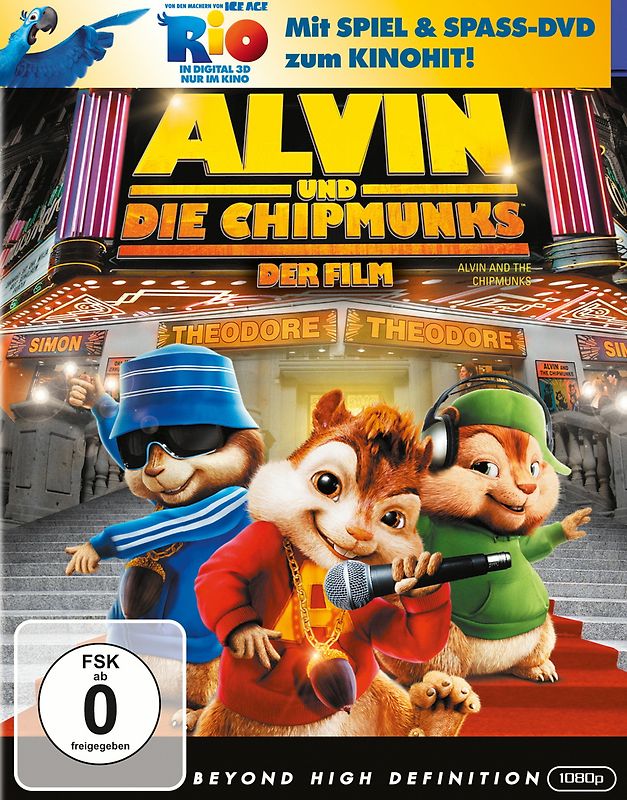 Alvin und die Chipmunks Blu-ray Disc