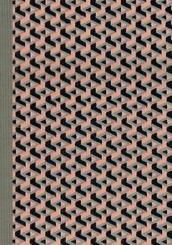 Carnet Ligné Motif Trompe-l'Oeil, Papier Peint 18e