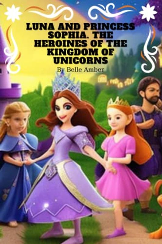 Luna and Princess Sophia. Heroines of the Kingdom of Unicorns - Book of stories with illustrations: Storybook for children with the adventures of a princess and her friend the unicorn