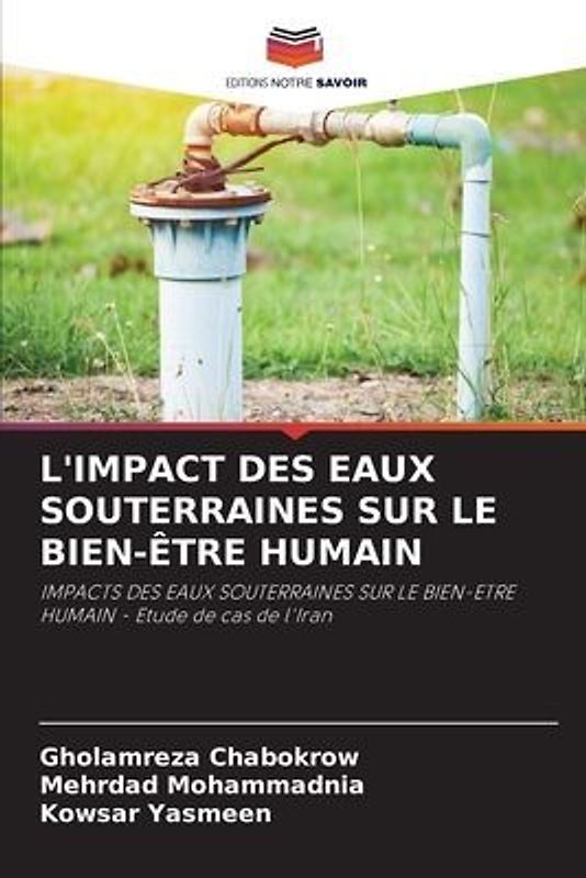 L'IMPACT DES EAUX SOUTERRAINES SUR LE BIEN-ÊTRE HUMAIN