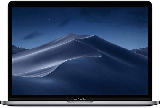 Apple MacBook Pro CTO avec Touch Bar et Touch ID 13.3" (True Tone Retina Display) 2.8 GHz Intel Core i7 8 Go RAM 512 Go SSD [Mi-2019, clavier anglais, QWERTY] gris sidéral