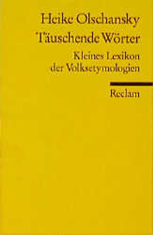 Täuschende Wörter