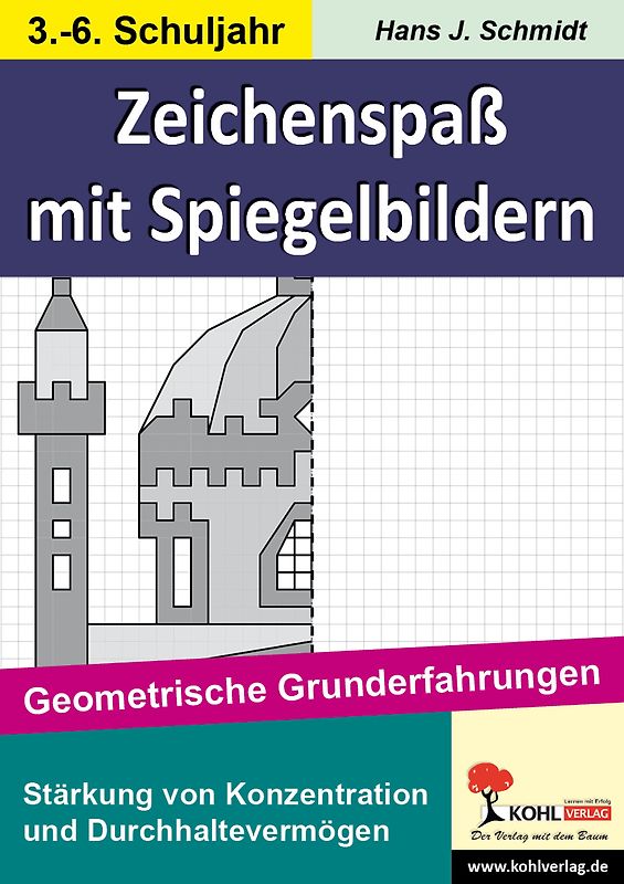 Symmetrieübungen mit Spiegelbildern / Geometrische Grundbildung